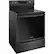 Angle. Whirlpool - 6.4 Cu. Ft. Self-Cleaning Freestanding Electric Convection Range - Black.