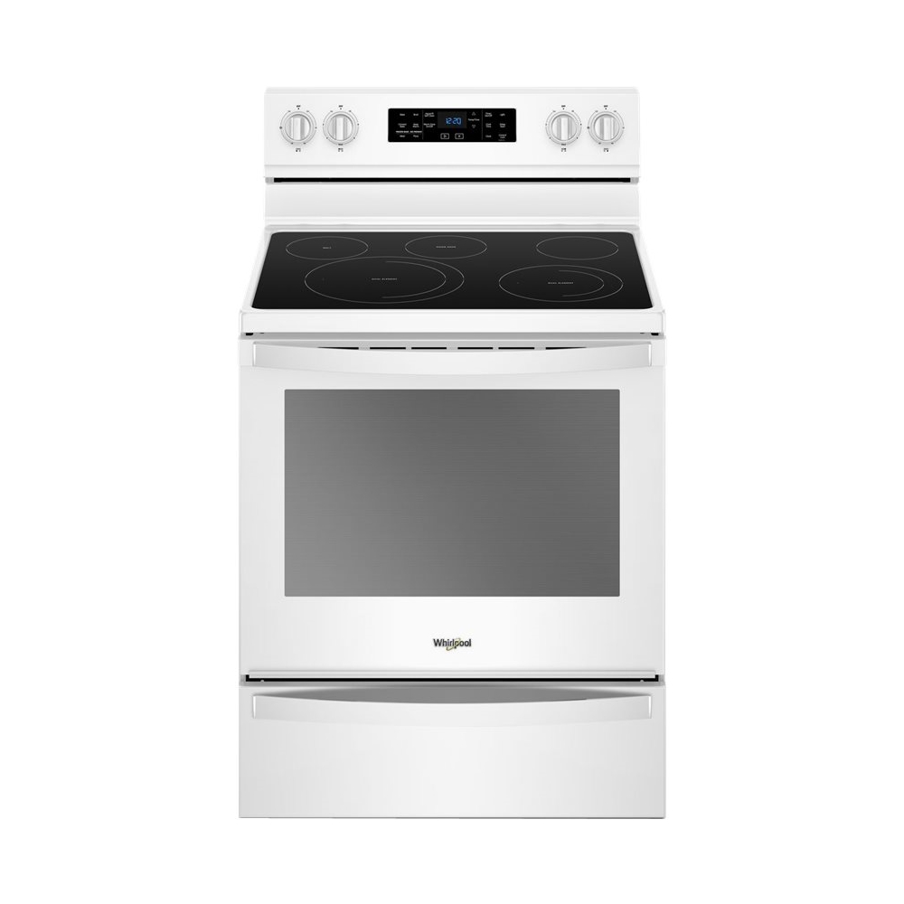 Whirlpool 30 in. 4-Burner Electric Coil Cooktop with Simmer & Power Burner  - White