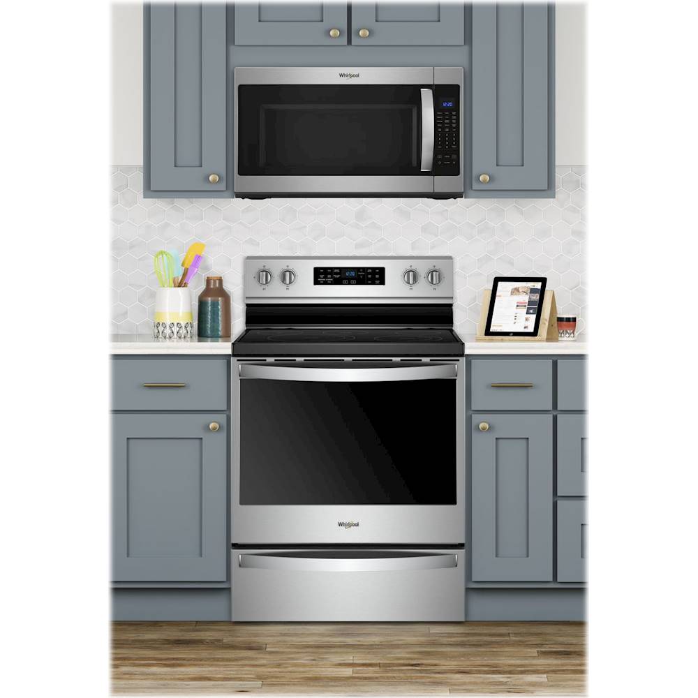 WFE500M4HSWhirlpool 24-inch Freestanding Electric Range with