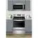 Alt View 21. Whirlpool - 6.4 Cu. Ft. Self-Cleaning Freestanding Electric Convection Range - Stainless Steel.