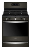 Whirlpool - 5.8 Cu. Ft. Self-Cleaning Freestanding Gas Convection Range - Stainless Steel - Front_Zoom