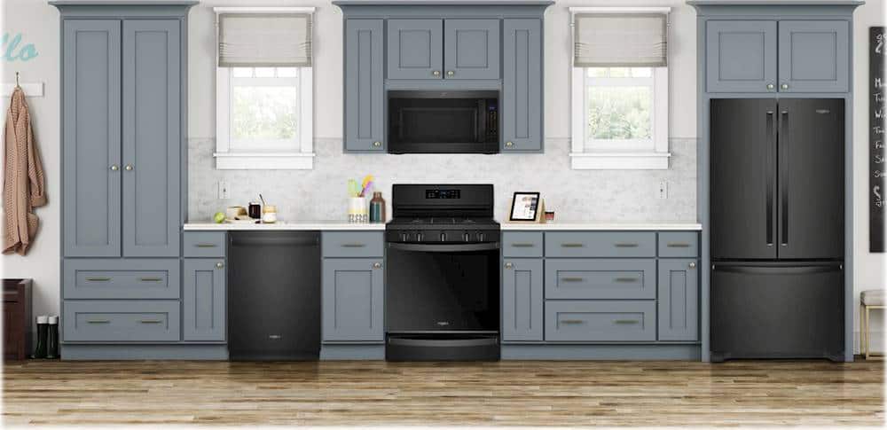 Alt View 17. Whirlpool - 5.8 Cu. Ft. Self-Cleaning Freestanding Gas Convection Range - Stainless Steel.