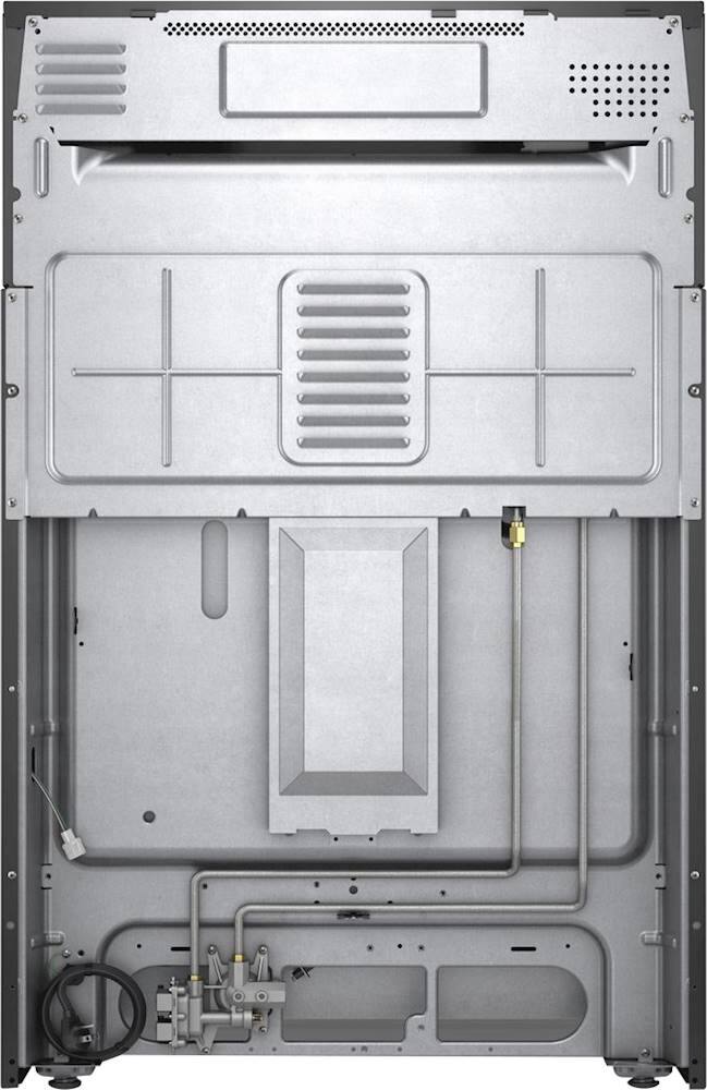 Alt View 14. Whirlpool - 5.8 Cu. Ft. Self-Cleaning Freestanding Gas Convection Range - Stainless Steel.