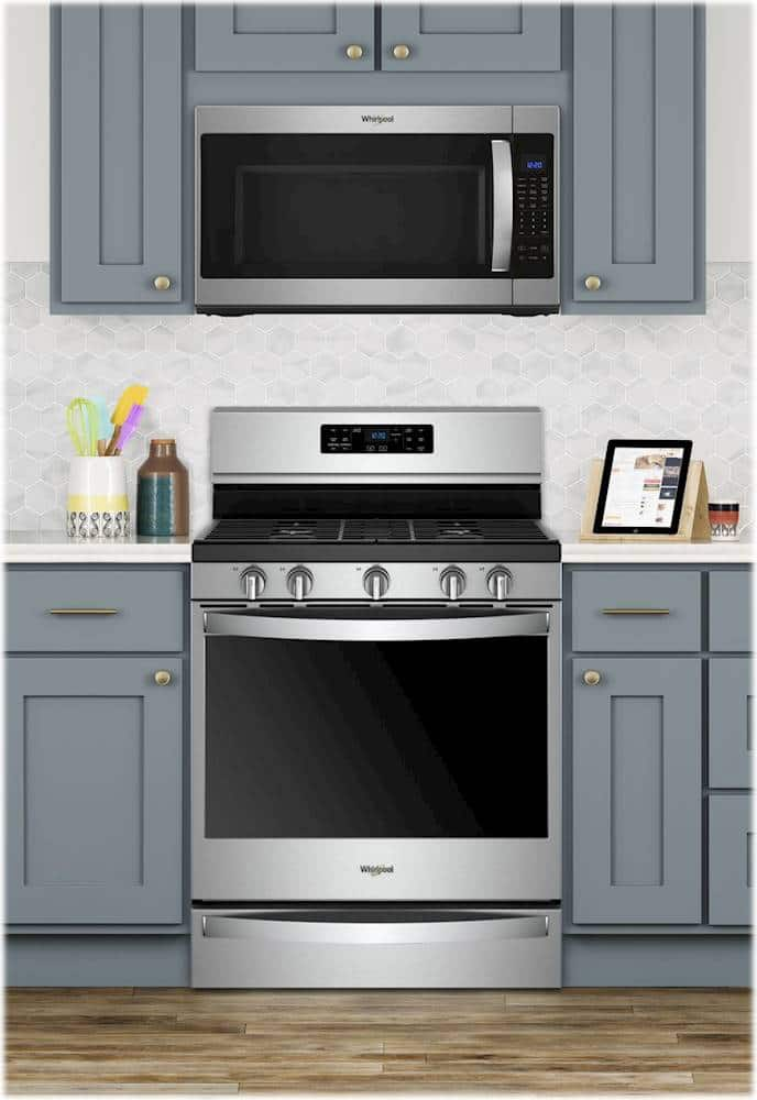 Customer Reviews: Whirlpool 5.8 Cu. Ft. Self-Cleaning Freestanding Gas ...