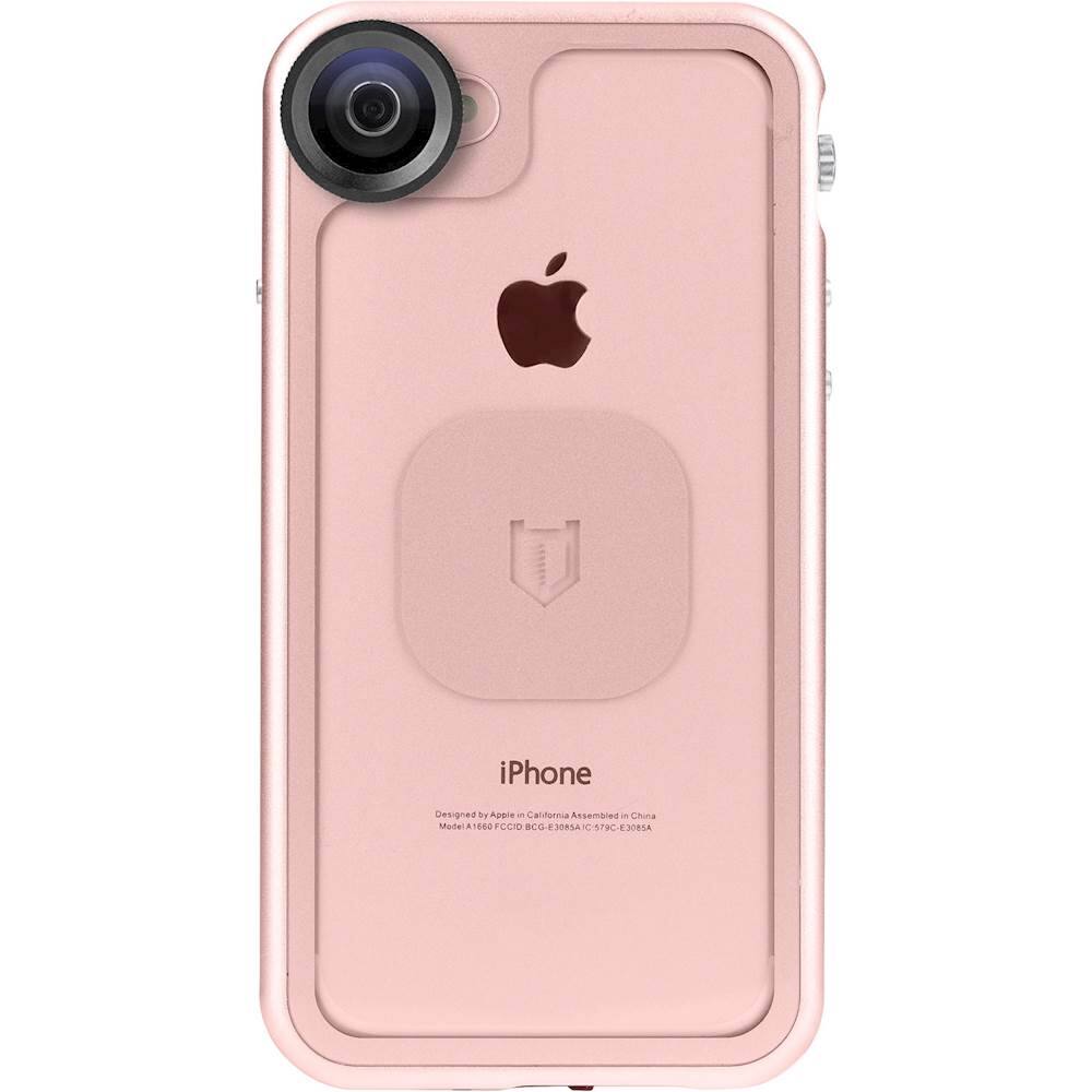 Alt View 11. Hitcase - Shield Link Protective Water-resistant Case for Apple® iPhone® 7 and 8 - Rose Gold.