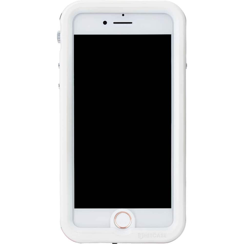 Alt View 2. Hitcase - Shield Link Protective Water-resistant Case for Apple® iPhone® 7 and 8 - Rose Gold.