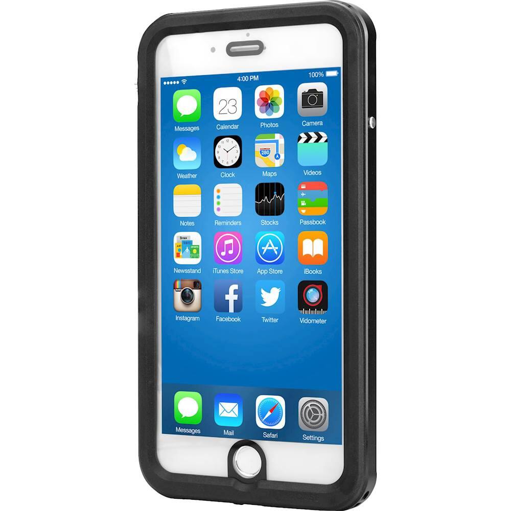 shield link protective water-resistant case for apple iphone 7 plus and 8 plus - black shield link protective water-resistant case for apple iphone 7 plus and 8 plus - black