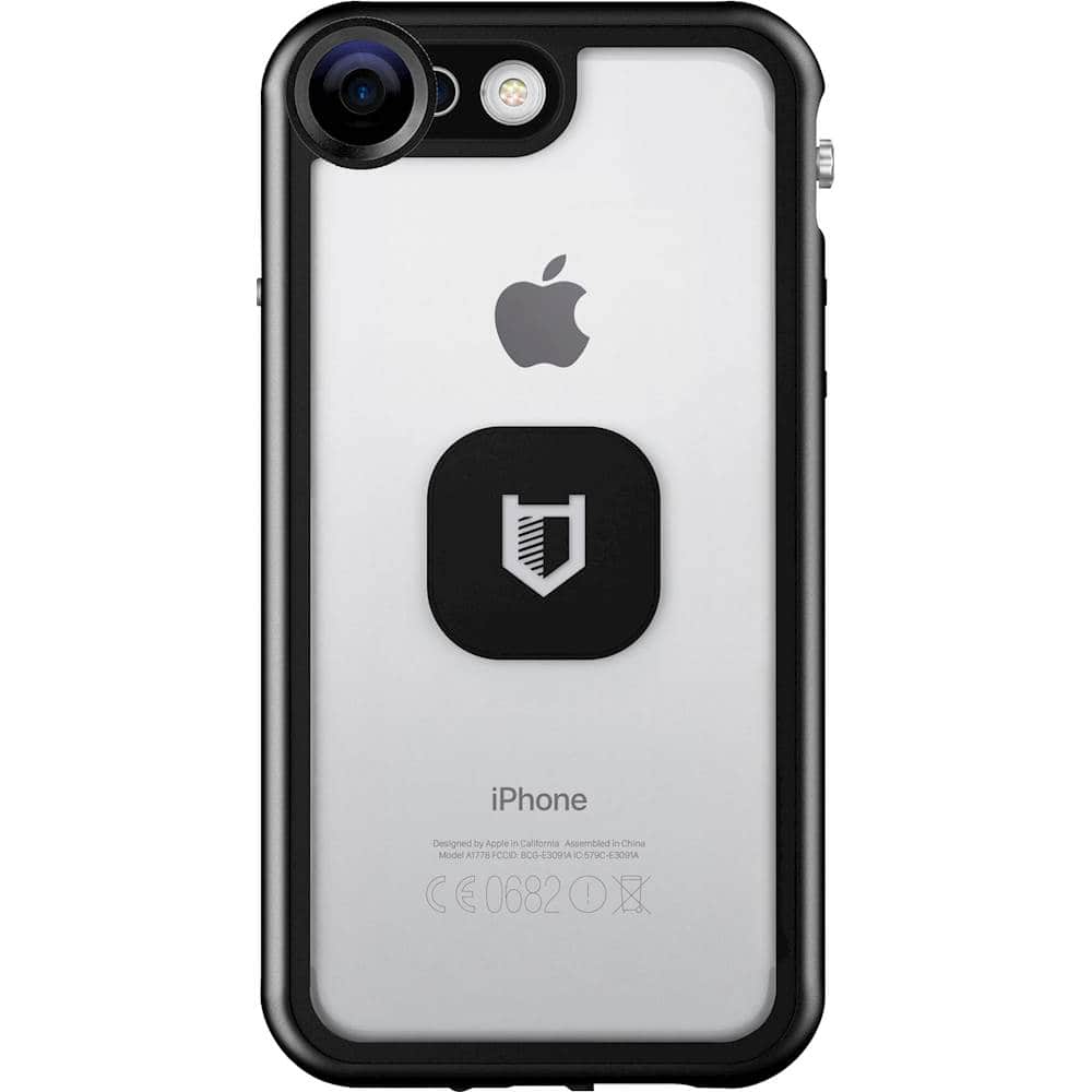 shield link protective water-resistant case for apple iphone 7 plus and 8 plus - black shield link protective water-resistant case for apple iphone 7 plus and 8 plus - black
