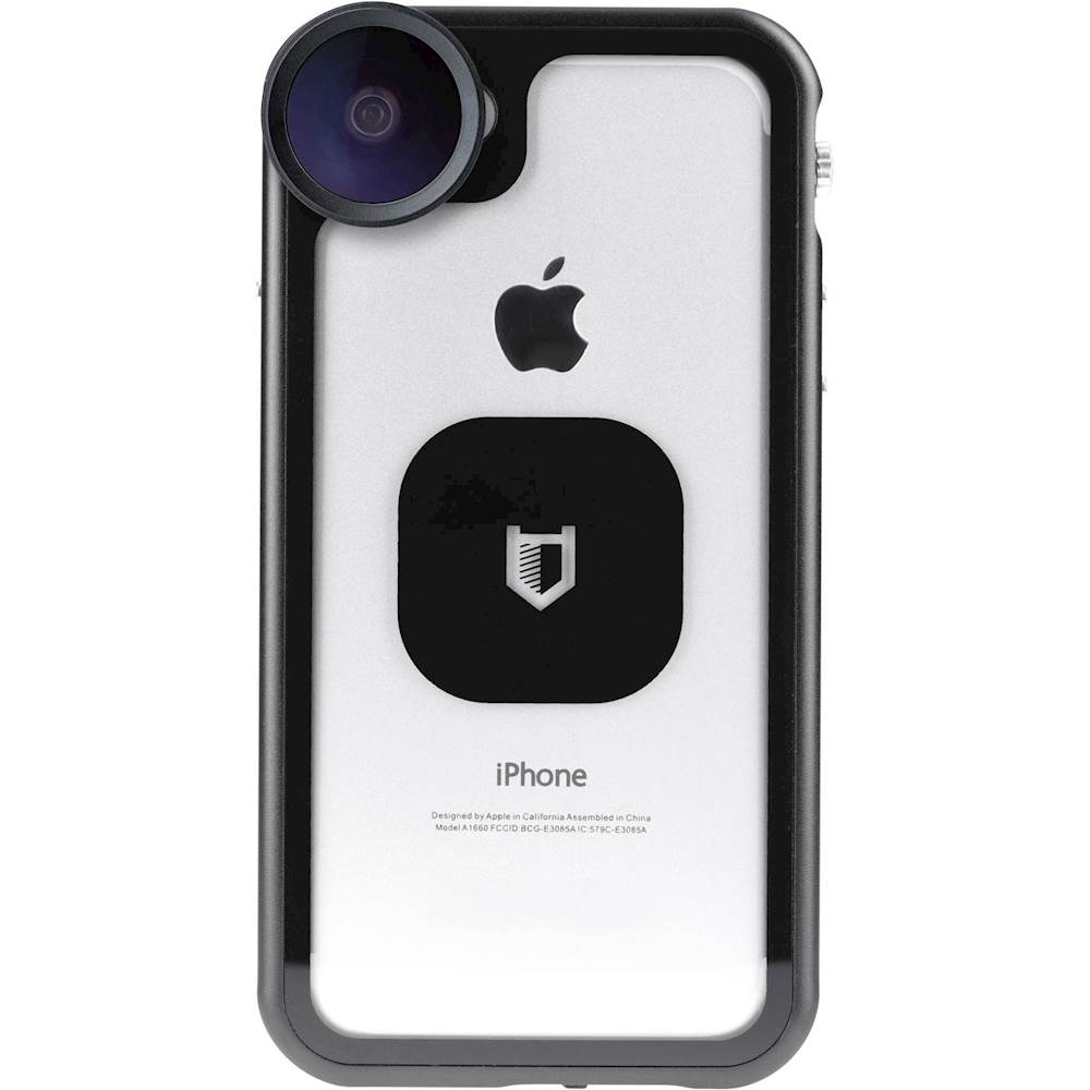 Hitcase - Pro Protective Water-Resistant Case for Apple iPhone 7 & 8 - Black