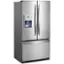 Angle. Whirlpool - 19.7 Cu. Ft. French Door Counter-Depth Refrigerator - Stainless Steel.