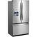 Angle. Whirlpool - 19.7 Cu. Ft. French Door Counter-Depth Refrigerator - Stainless Steel.