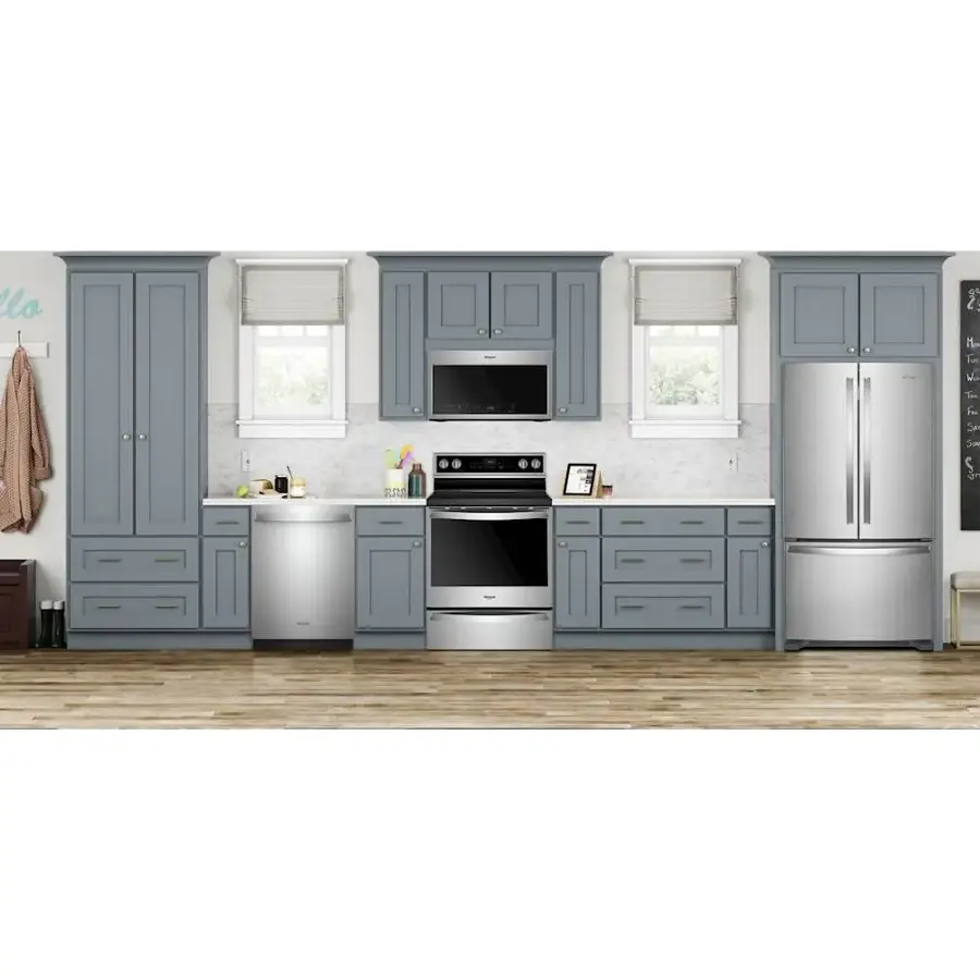 Alt View 19. Whirlpool - 19.7 Cu. Ft. French Door Counter-Depth Refrigerator - Stainless Steel.