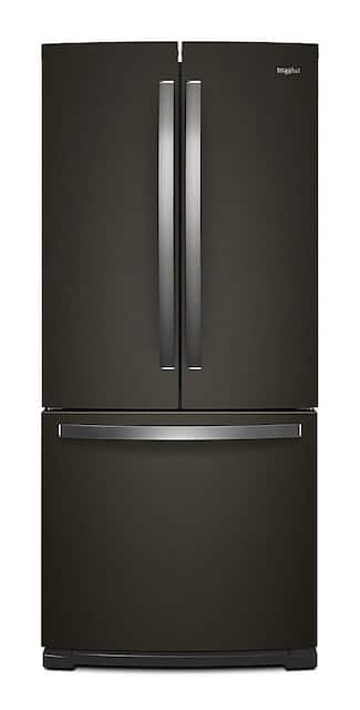 Whirlpool 19 7 Cu Ft French Door Refrigerator Black Stainless Steel Wrf560smhv Best Buy
