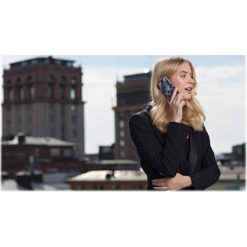 Alt View 14. iDeal of Sweden - Fashion Case for Apple® iPhone® X and XS - Midnight Blue Marble.
