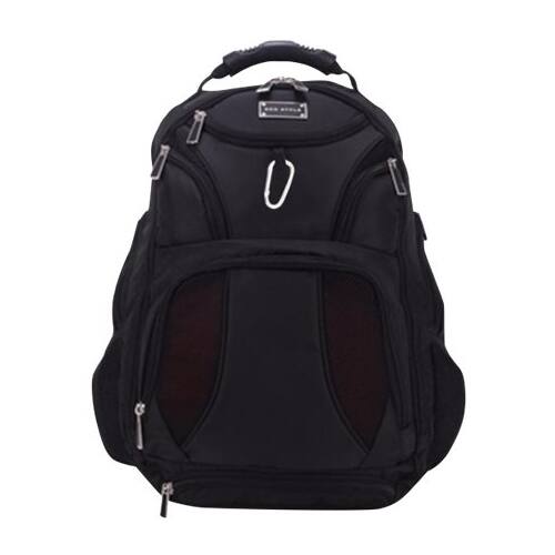 Front. ECO STYLE - Laptop Backpack - Black.