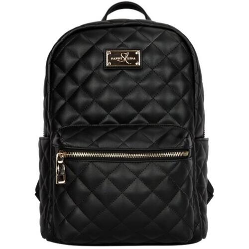 Front. Sandy Lisa - St. Tropez Backpack - Black.