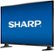 Left Zoom. Sharp - 43" Class - LED - 1080p - Smart - HDTV Roku TV.