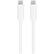 Alt View 11. Cygnett - 3.3' USB Type C-to-USB Type C Charge-and-Sync Cable - White.