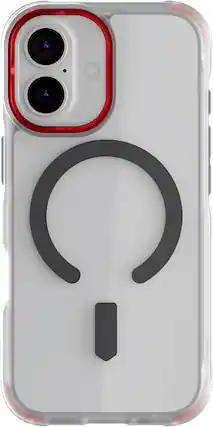 Front. Ghostek - Ghostek iPhone 17 Covert Case, MagSafe Compatible, Non Slip Grip Protection - Clear - Clear.