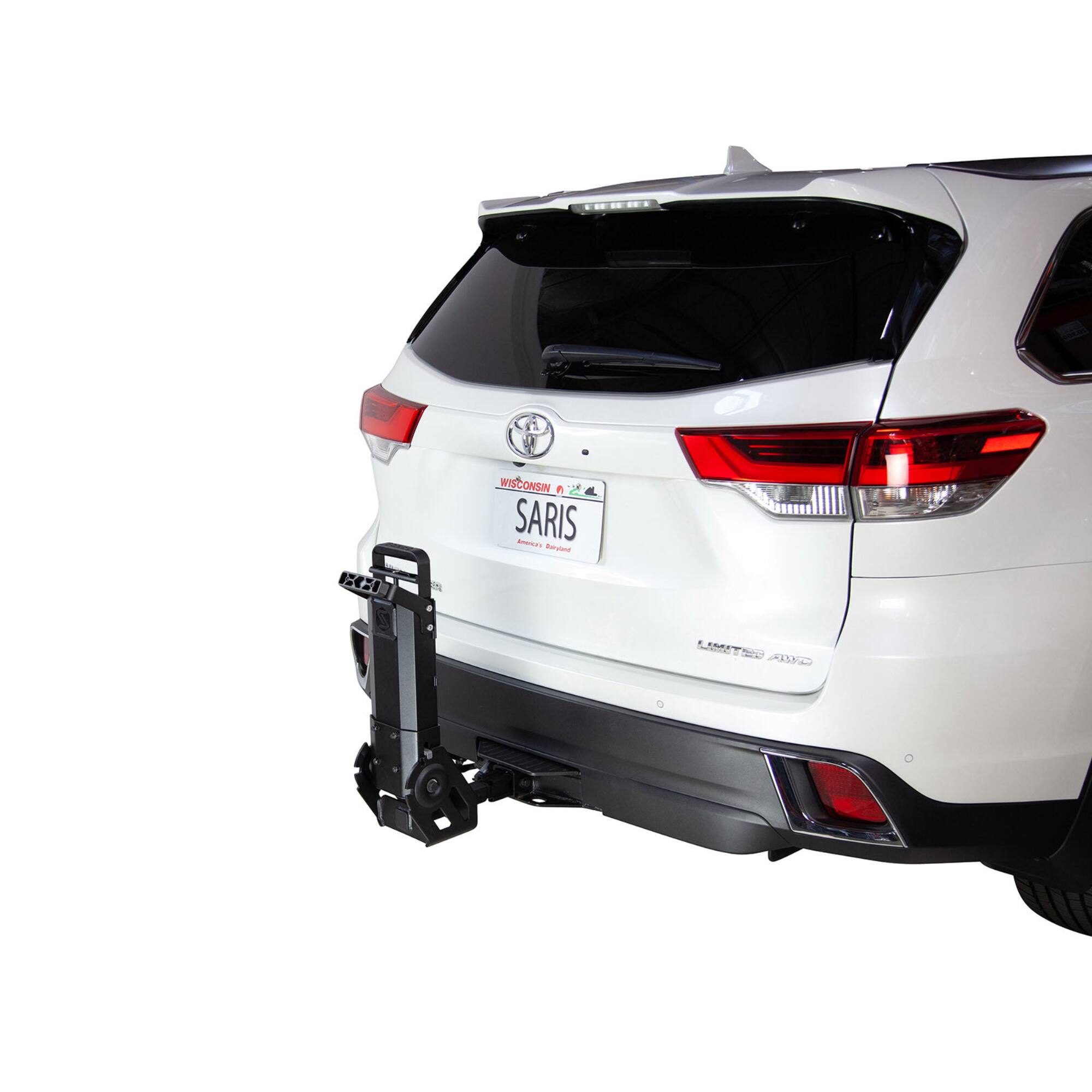 The text on the image reads:

- "SARIS"
- "WISCONSIN"
- "LIMITED AWD"