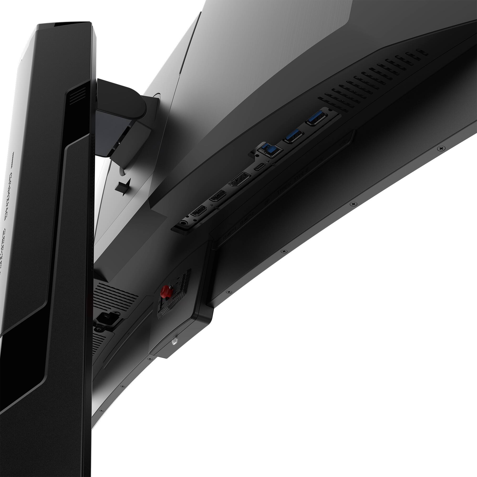 Alt View 5. MSI - MPG341CQRQDOLEDX36 34" Curved QD-OLED UWQHD 360Hz 0.03ms Gaming Monitor with DisplayHDR 500 (DisplayPort, HDMI) - Black.