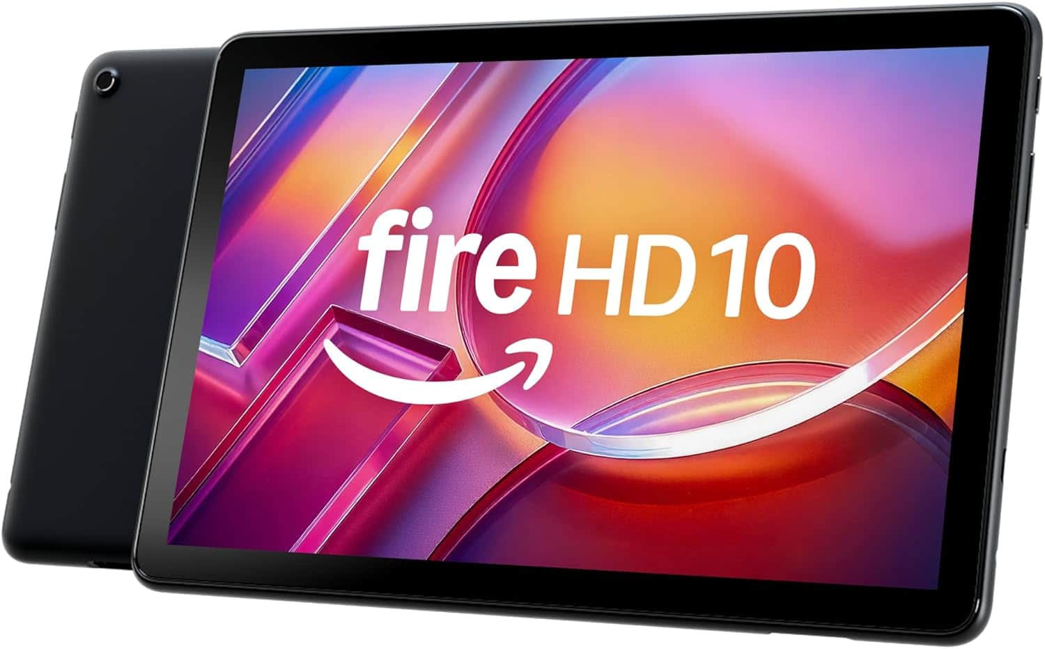 Front. Amazon - Fire HD 10 - 10.1" Tablet (2023 Release) - 32GB with Wi-Fi - Black.