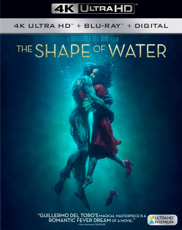  The Shape of Water [Includes Digital Copy] [4K Ultra HD Blu-ray/Blu-ray] [2017]