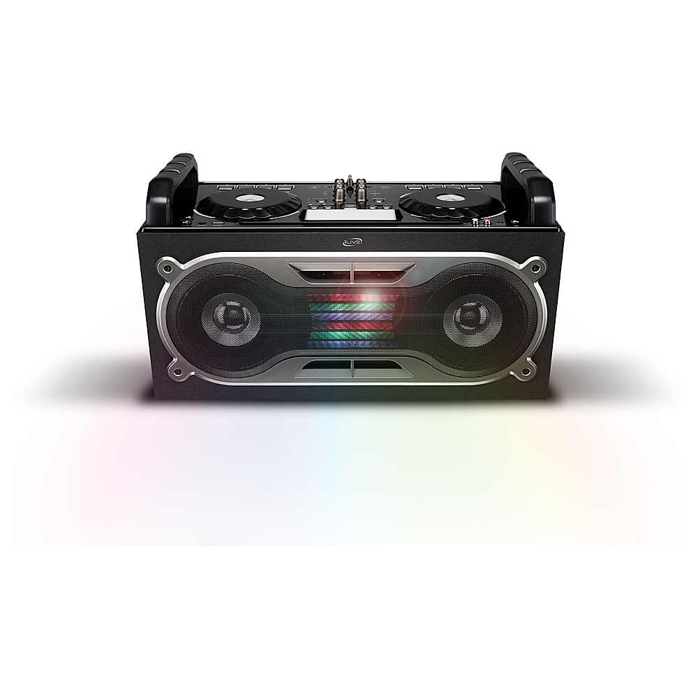 Angle View: iLive - Bluetooth DJ Sound System - Black