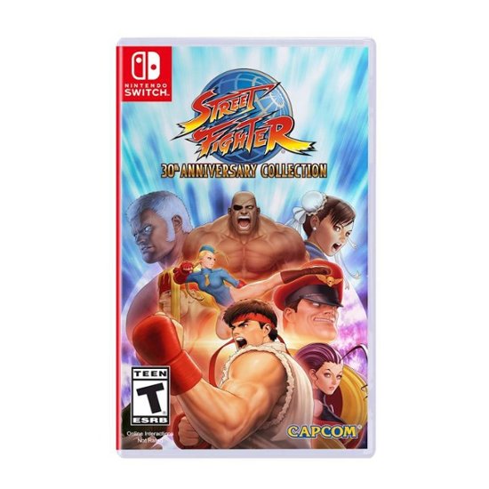 Front Zoom. Street Fighter 30th Anniversary Collection Standard Edition - Nintendo Switch.