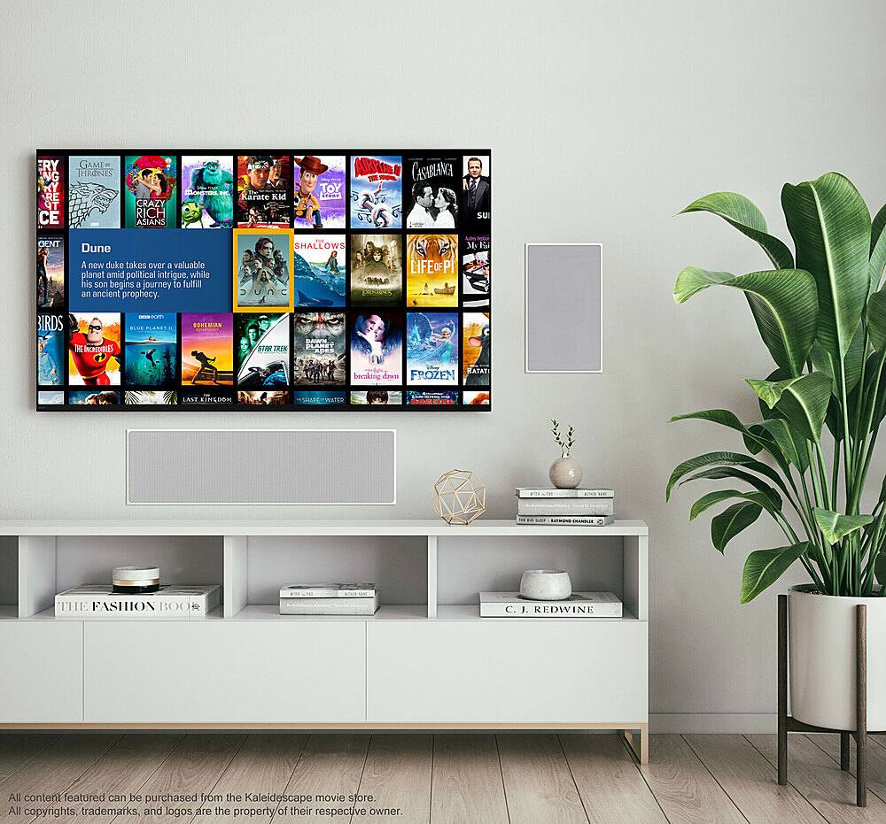 Alt View 12. Kaleidescape - Strato C - Black/Silver.