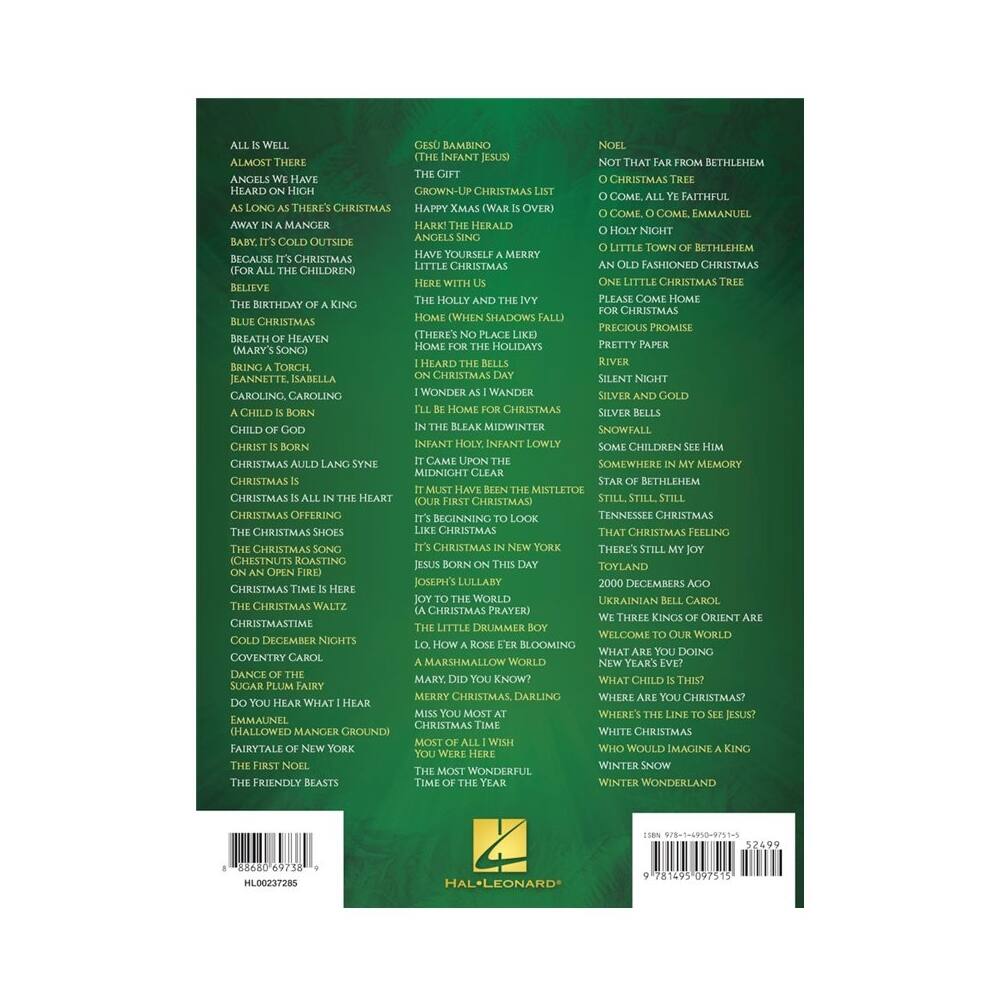 Alt View 11. Hal Leonard - Various Artists: 100 Most Beautiful Christmas Songs Sheet Music.