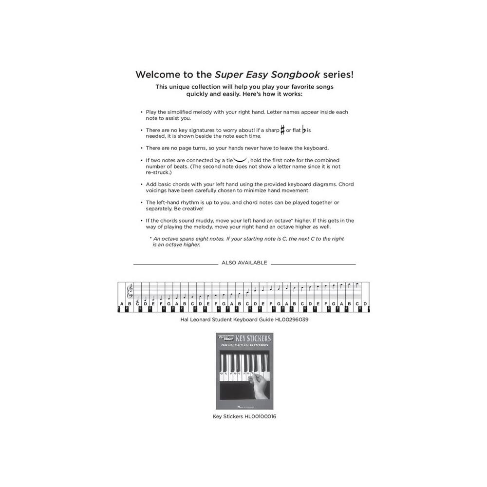 Alt View 12. Hal Leonard - The Beatles: Super Easy Songbook Sheet Music.