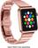 Angle. Platinum™ - Stainless Steel Link Band for Apple Watch 38mm, 40mm, 41mm and Apple Watch Series 1-9 - Rose Gold.