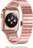 Alt View 12. Platinum™ - Stainless Steel Link Band for Apple Watch 42mm, 44mm, 45mm (Series 1-8) and Apple Watch Ultra 49mm - Rose Gold.