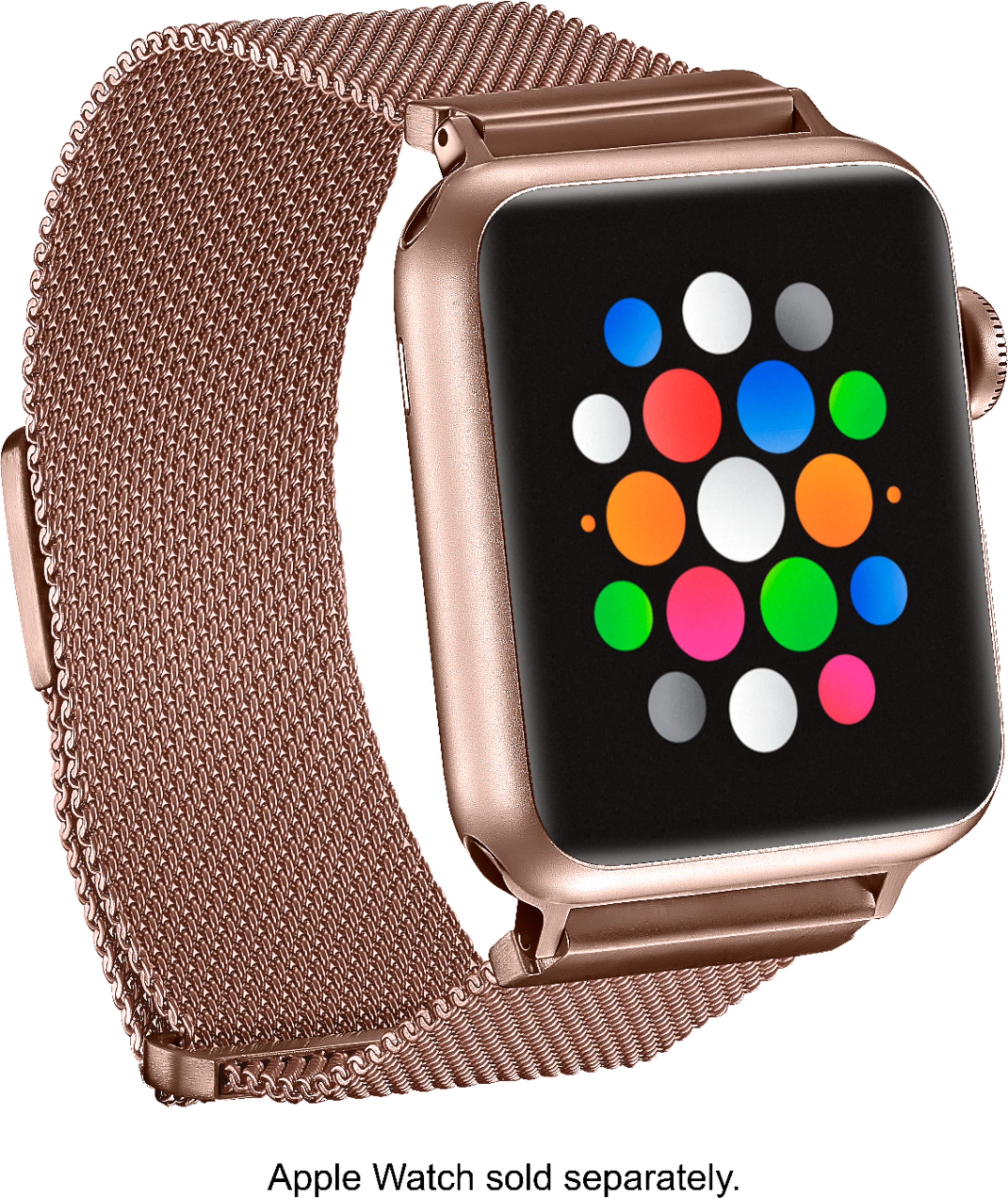 Platinum Magnetic Mesh Band for Apple Watch