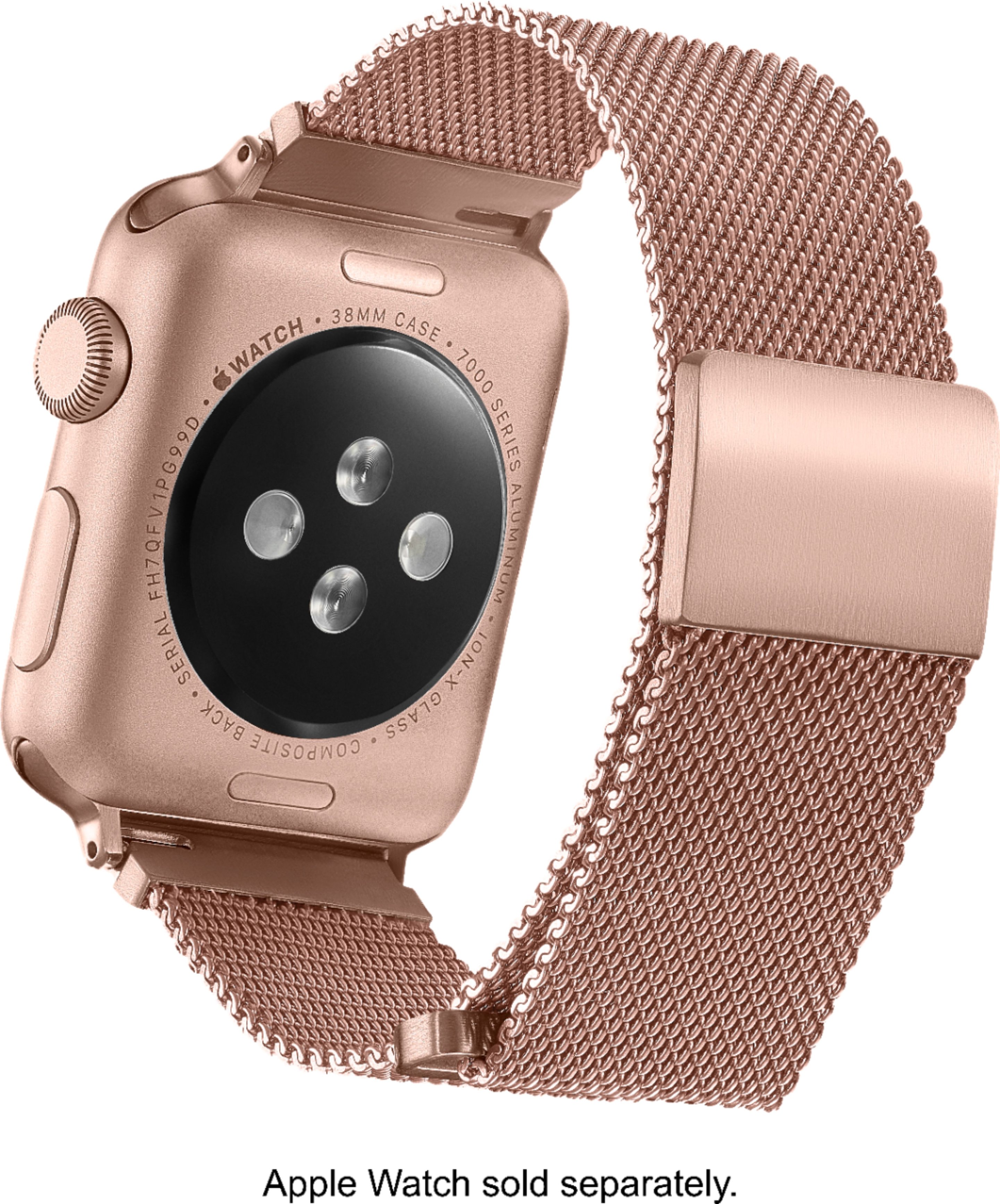 Platinum Magnetic Stainless Steel Mesh Band For Apple Watch 38mm And 40mm Gold Pt Awb38gmb3 Best Buy