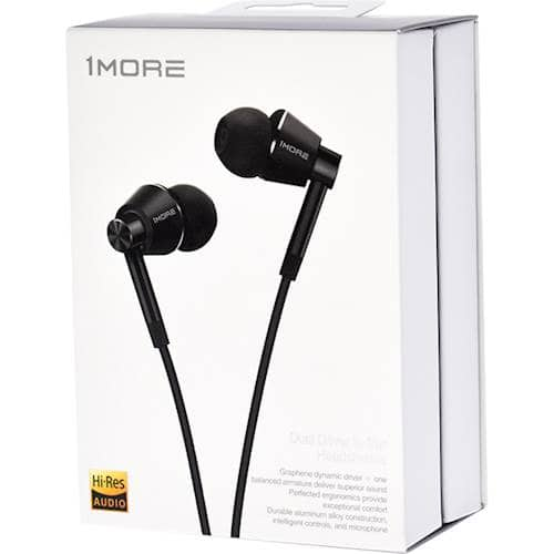 One more discount dual driver earphones