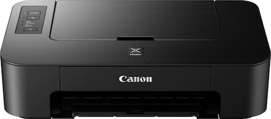 Front. Canon - PIXMA TS202 Inkjet Printer - Black.