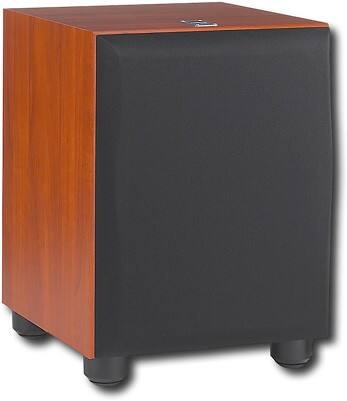 Angle Standard. JBL - Northridge 12" 250W Powered Sub - Cherry.