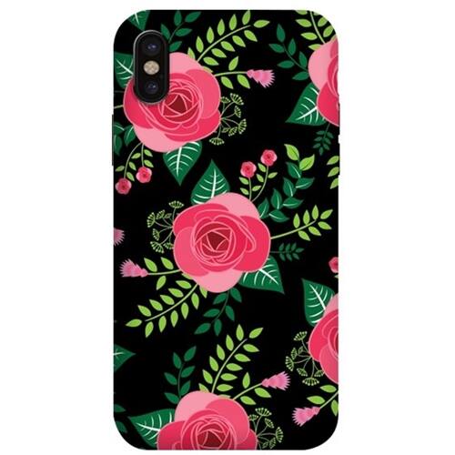 Front. ArtsCase - StrongFit Designers Case for Apple® iPhone® X and XS - Pink/Green/Black.