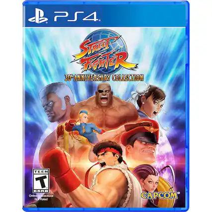 Front. Capcom - Street Fighter 30th Anniversary Collection. - T (Teen 13+)