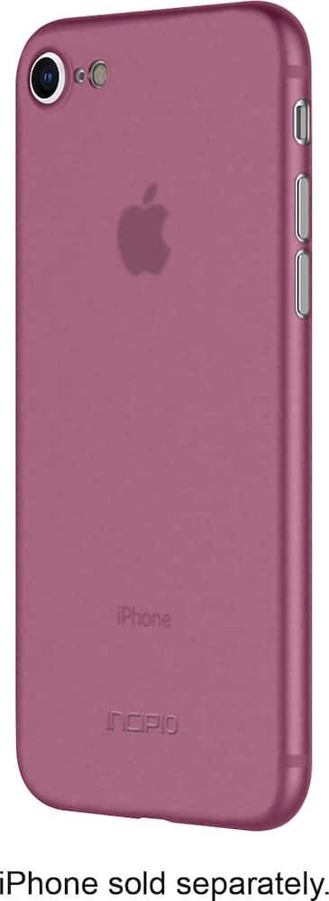 feather case for apple iphone 8 - plum feather case for apple iphone 8 - plum