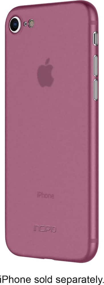 feather case for apple iphone 8 - plum