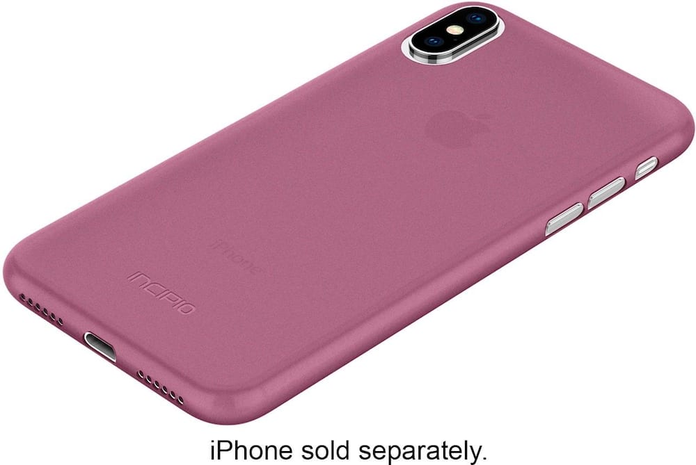 feather light case for apple iphone x and xs - plum feather light case for apple iphone x and xs - plum