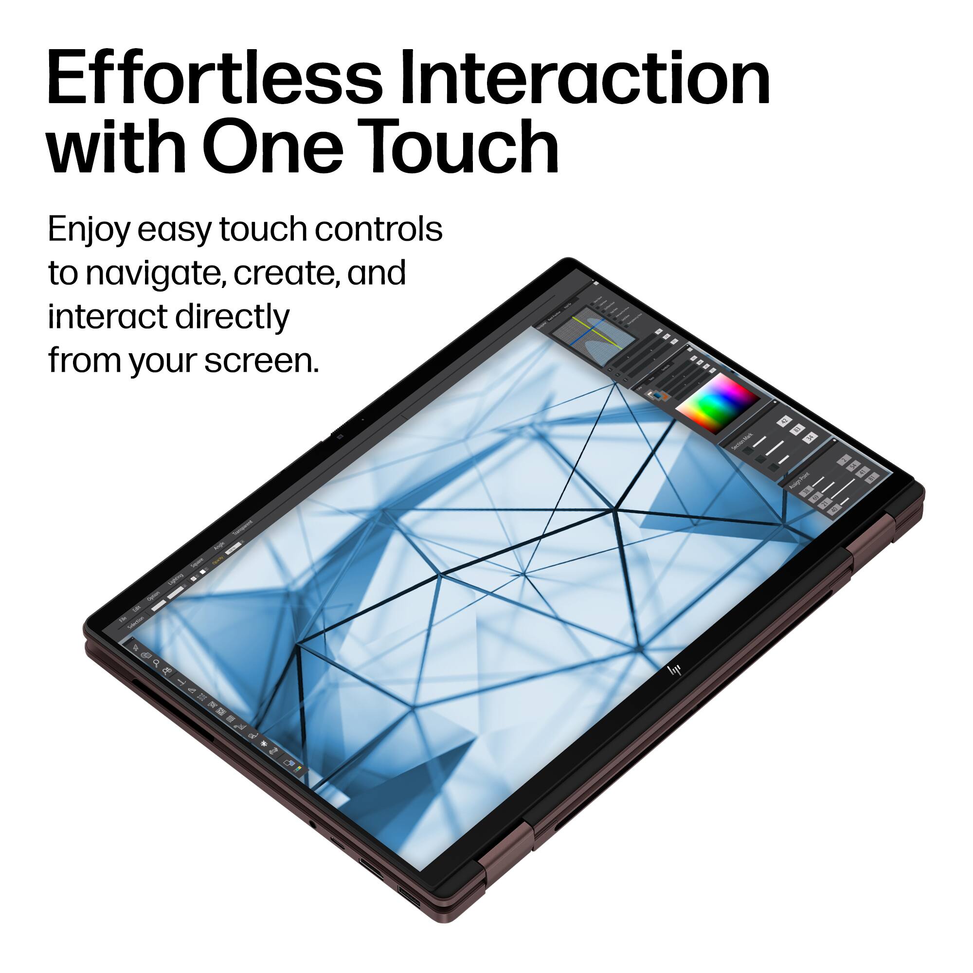 Effortless Interaction with One Touch

Enjoy easy touch controls to navigate, create, and interact directly from your screen.