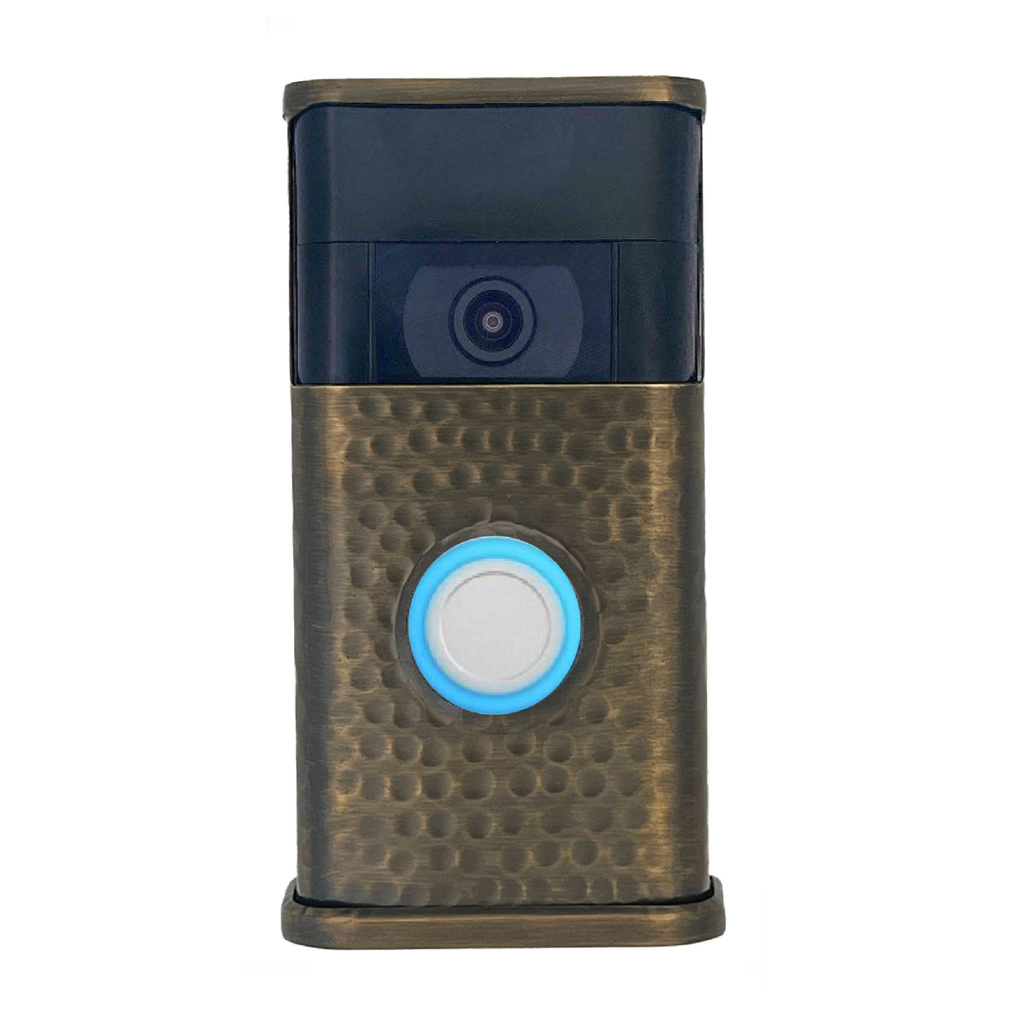 Photos - Mount/Stand COVER Michael Healy - Hammered Video Doorbell   - Antique Brass MHVR20052 (Ring 2nd Gen)