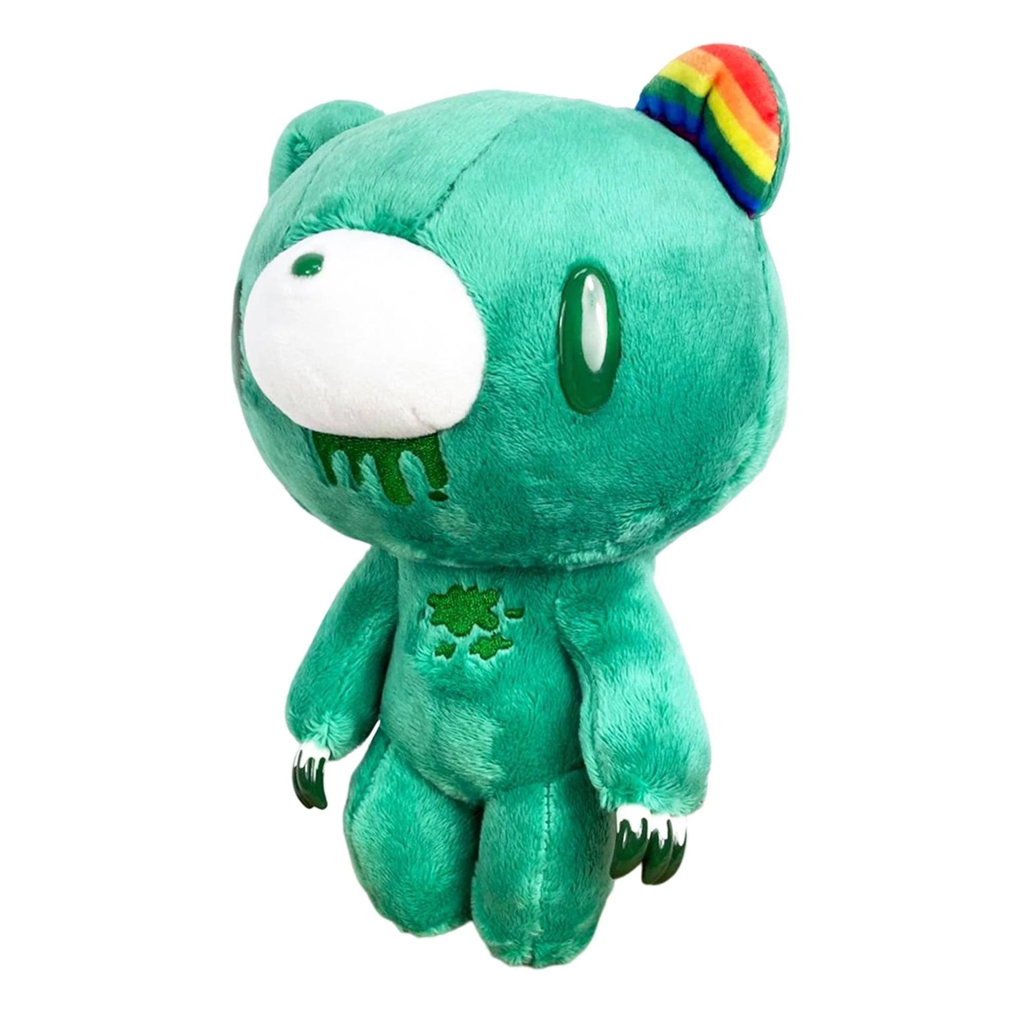 Alt View 1. Great Eastern - Gloomy Bear Green 8 Inch Collector Plush - Green.