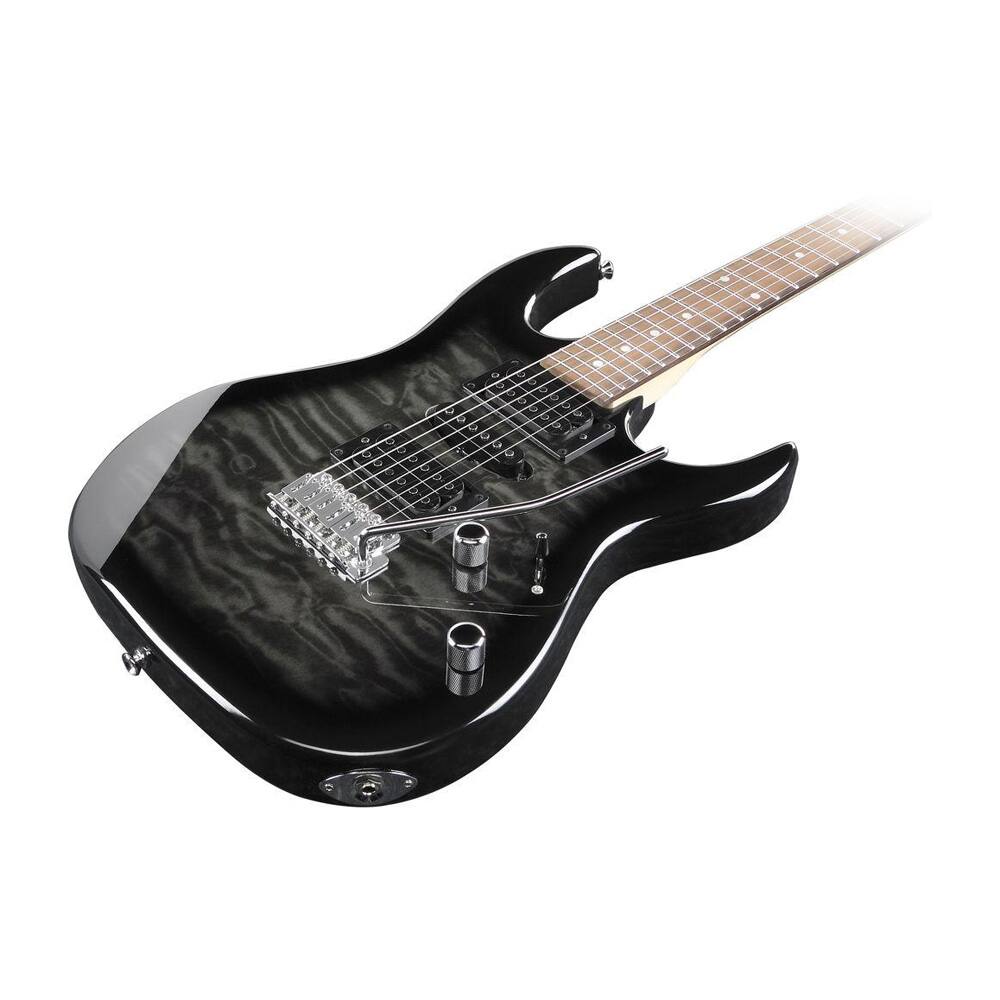 Back. Ibanez - Ibanez GIO Series 6-String Electric Guitar, Transparent Black Sunburst.