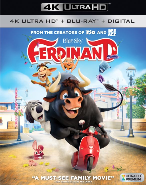  Ferdinand [4K Ultra HD Blu-ray/Blu-ray] [2017]