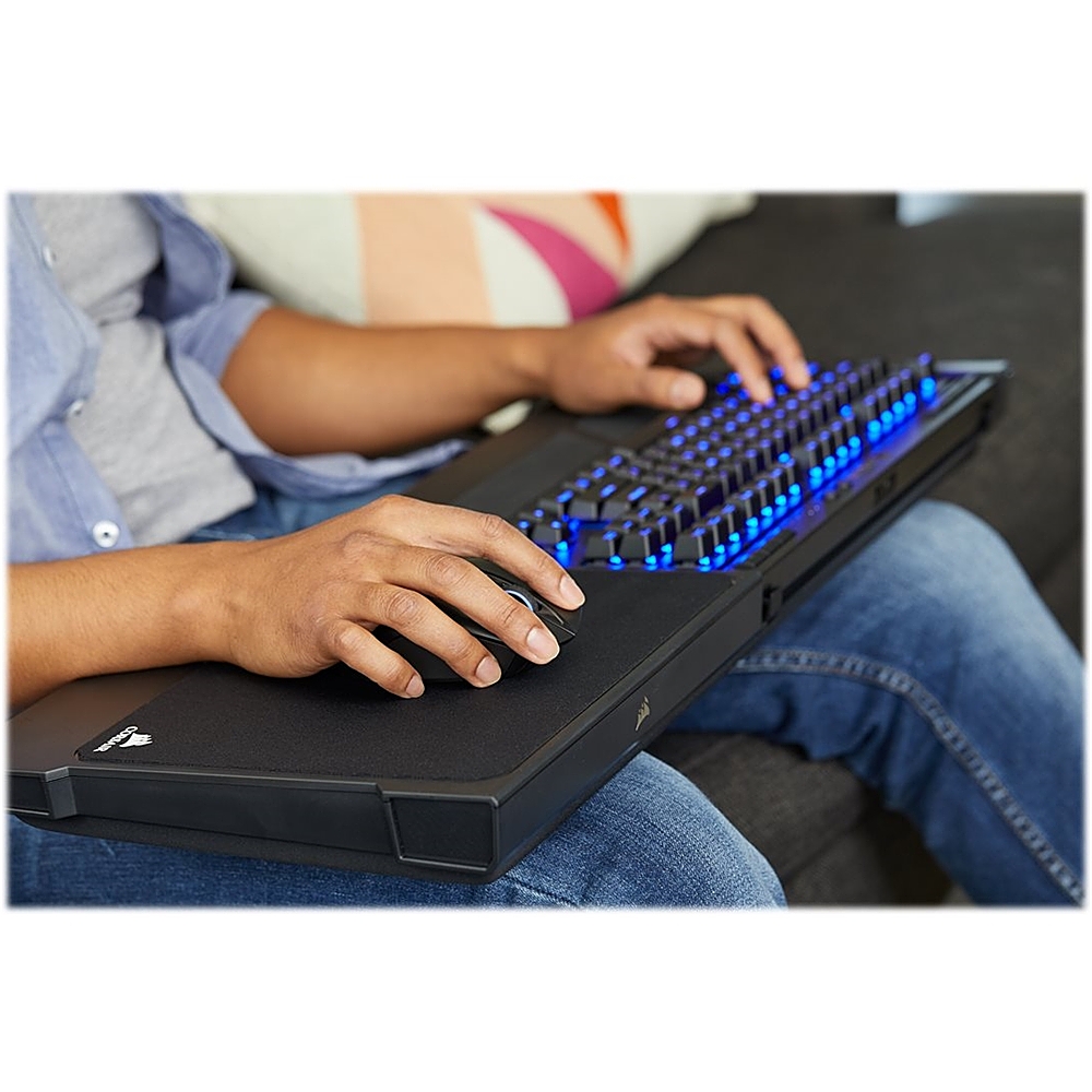 Best Buy: Wireless Gaming Tenkeyless Keyboard and Lapboard Blue Backlit Cherry MX Switch Black CH-9515031-NA